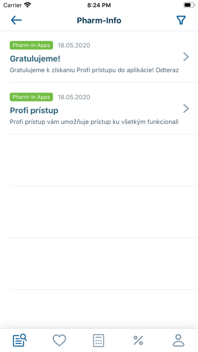 Pharm-In Apps Screenshot