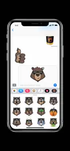 Bärmoji-Sticker - SC Bern screenshot #4 for iPhone