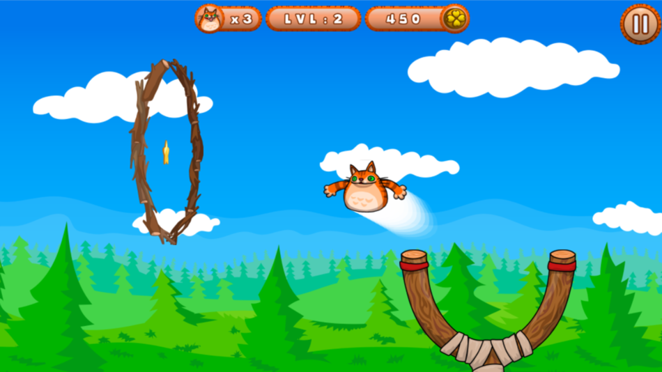 #3. Angry Cat Shoot (iOS) 由: Amornrat Tangjitsirirat