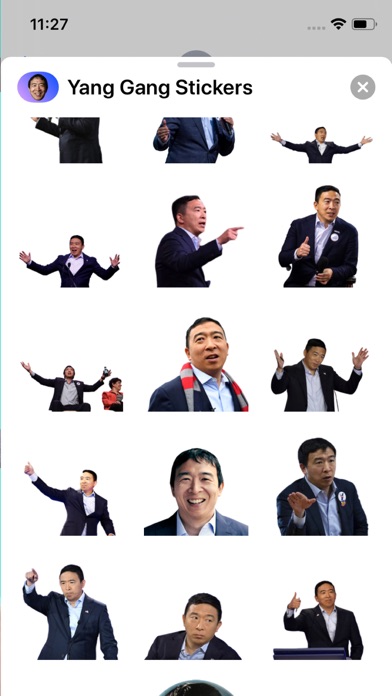 Yang Gang Stickers - Andrew Y. screenshot 2