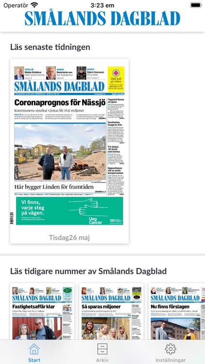 Smålands Dagblad e-tidning