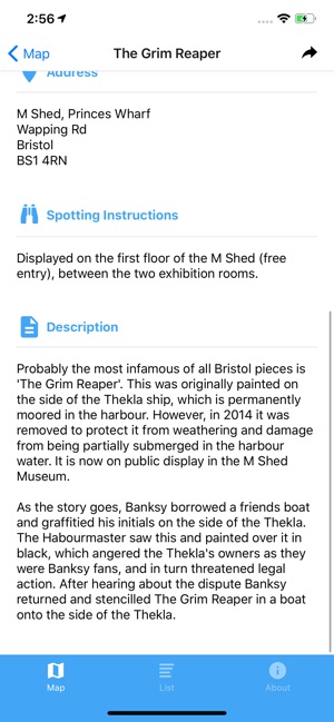 Bristol Tour Map of Banksy(圖4)-速報App