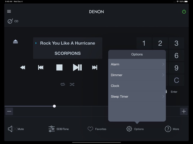 Denon Hi-Fi Remote on the App Store