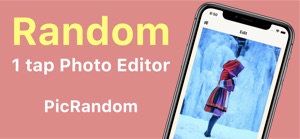 PicRandom - Fast Photo Editor screenshot #1 for iPhone