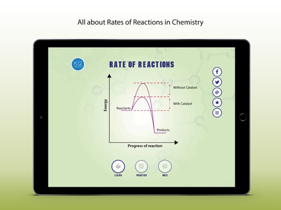 Screenshot #4 pour Rate of Chemical Reaction