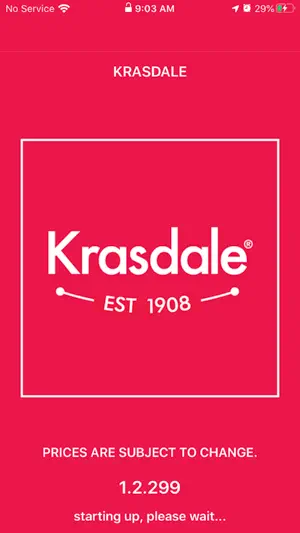 Krasdale Ordering screenshot 1
