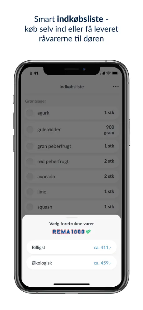 Mambeno: Madplan og opskrifter