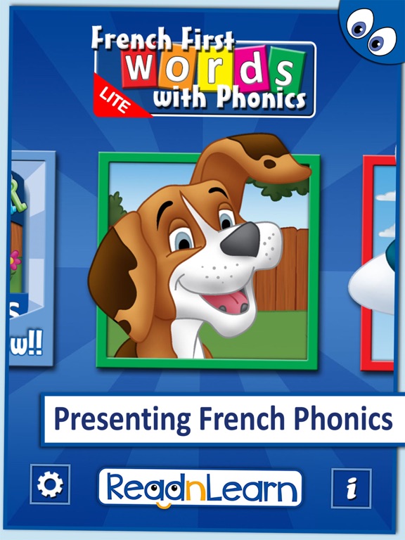 French Words Phonics Lite iPad screenshot 1 - Games app