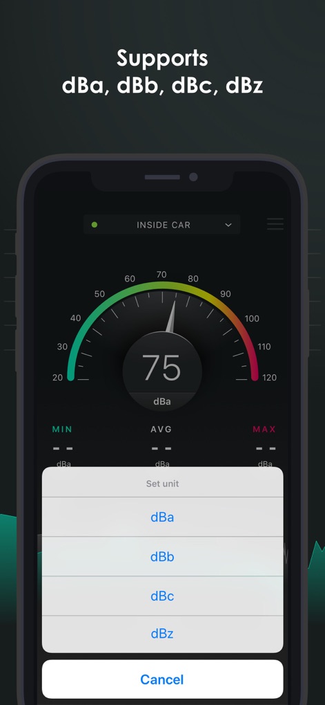 Decibel - sound level meter - Utilities App | MWM