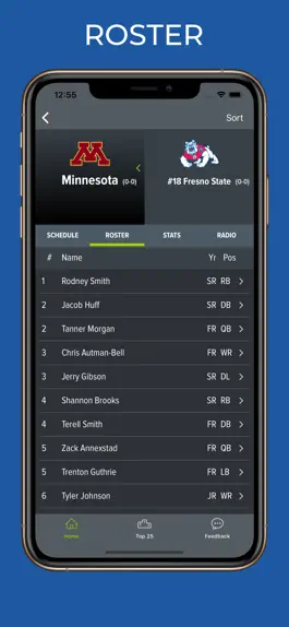 Game screenshot Minnesota Football Schedules hack