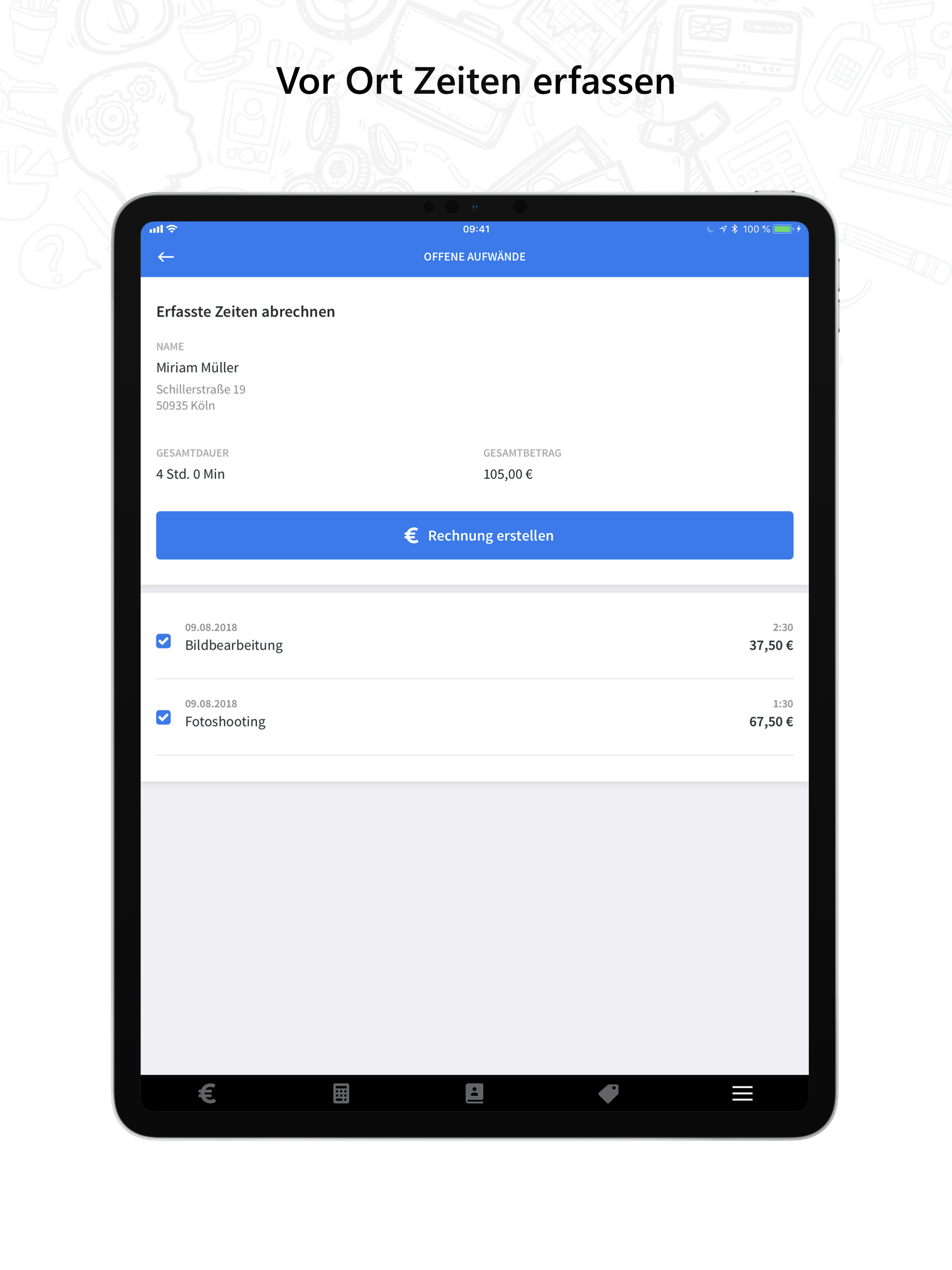 invoiz - Rechnung schreiben screenshot 11