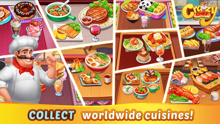 Crazy Chef Cooking Games