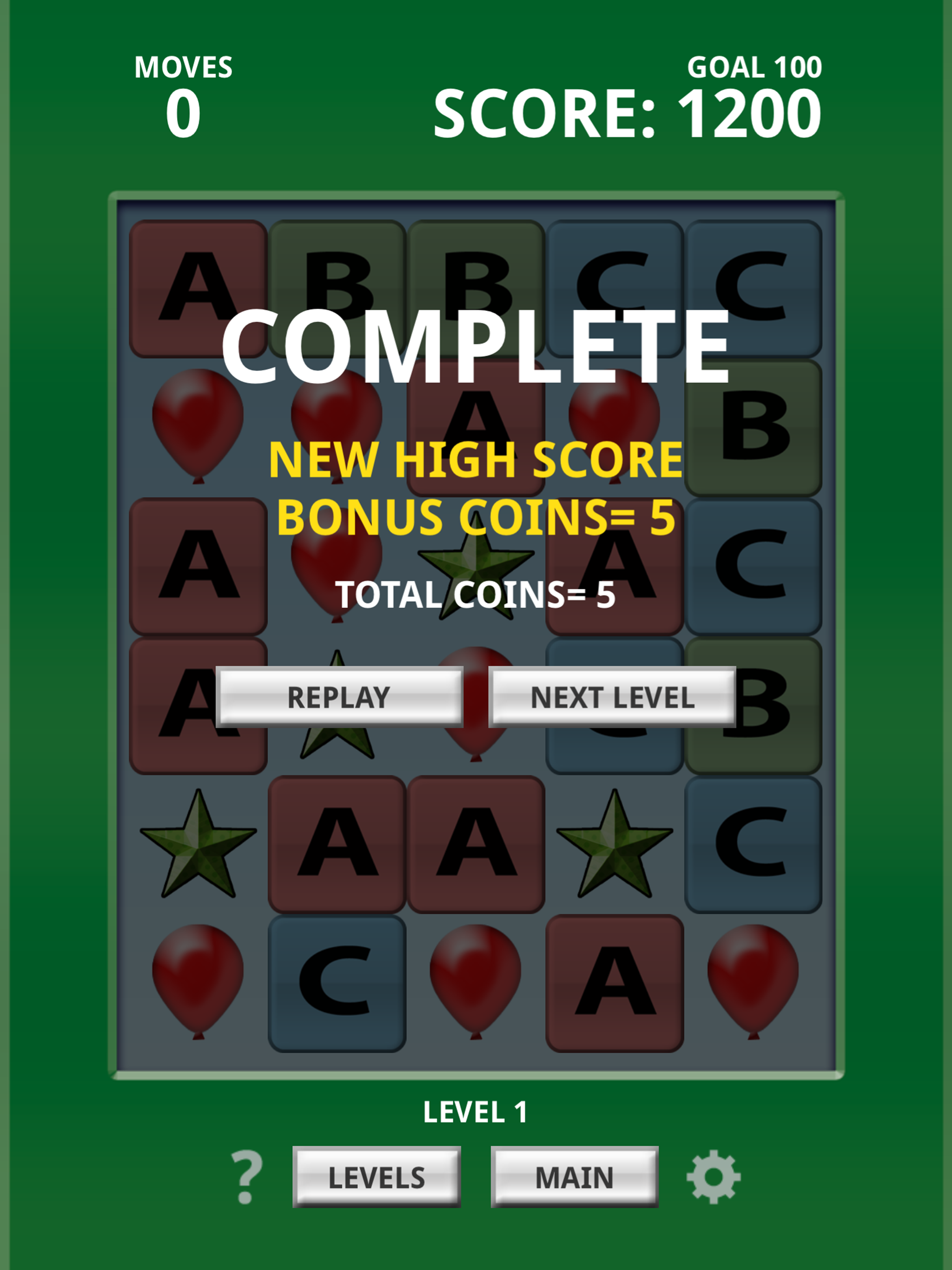 Alphabet Letter Match 3 screenshot 5
