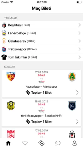 Game screenshot Maç Bileti - Kombine Devret mod apk
