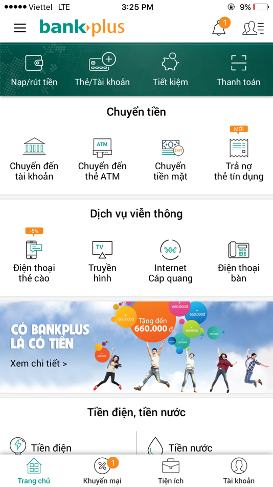 #1. Bankplus (iOS) 由: Viettel Telecom