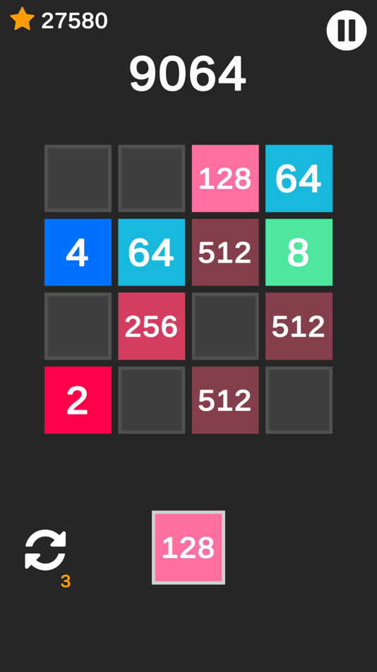 #7. M.N - Merge Numbers Puzzle (iOS) Podle: Dung Vu