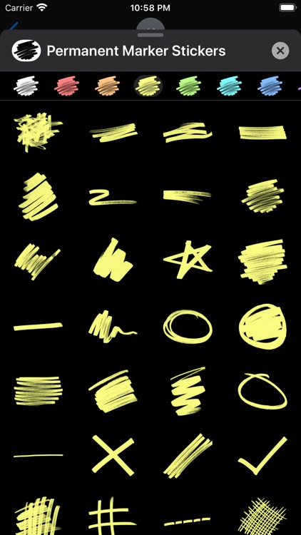 Permanent Marker Stickers screenshot-5