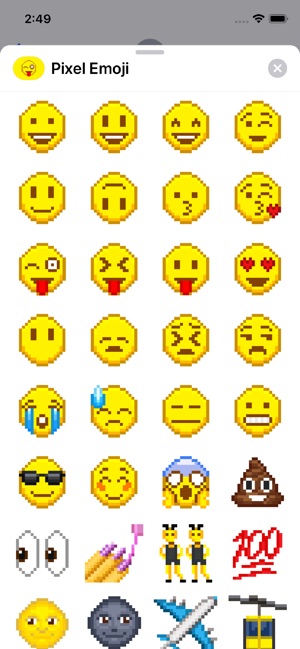 Pixel Emoji Stickers(圖2)-速報App