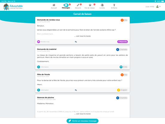Screenshot #5 pour Educartable