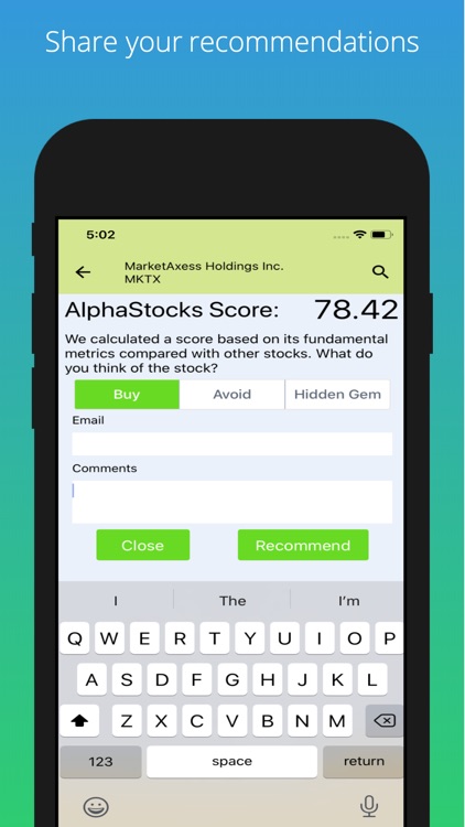 AlphaStocks screenshot-3