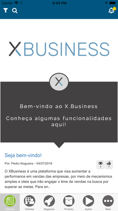 XBusiness Screenshot