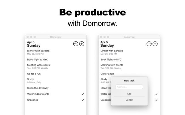 Domorrow - To-Do List & Tasks(圖1)-速報App