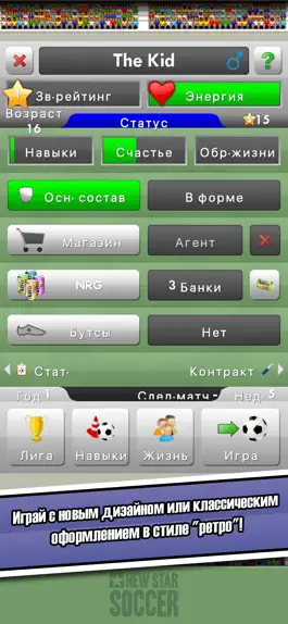 Game screenshot New Star Soccer apk