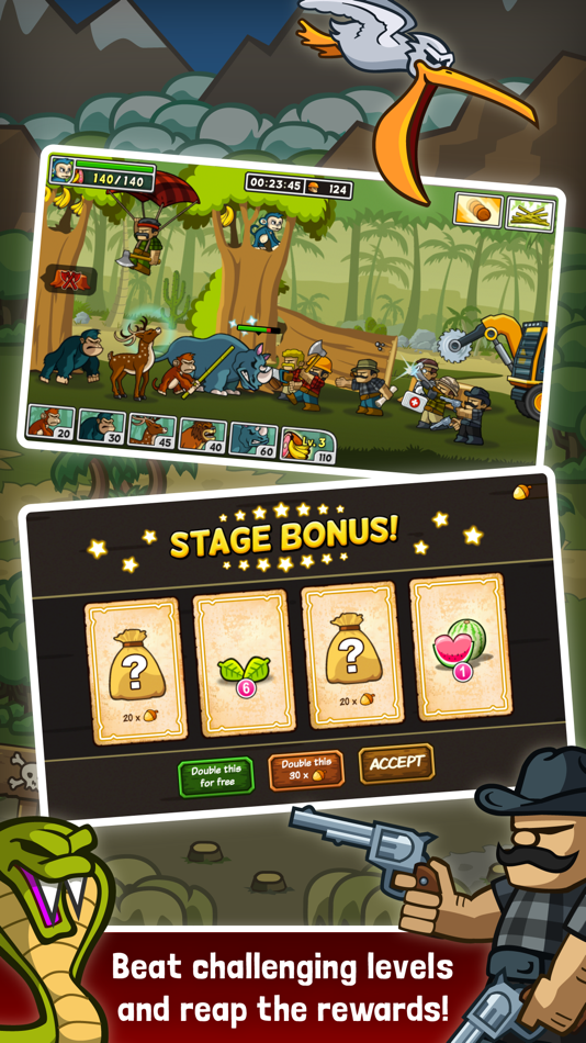 #3. Lumberwhack: Defend the Wild (iOS) 由: Digital Exception Sthlm AB