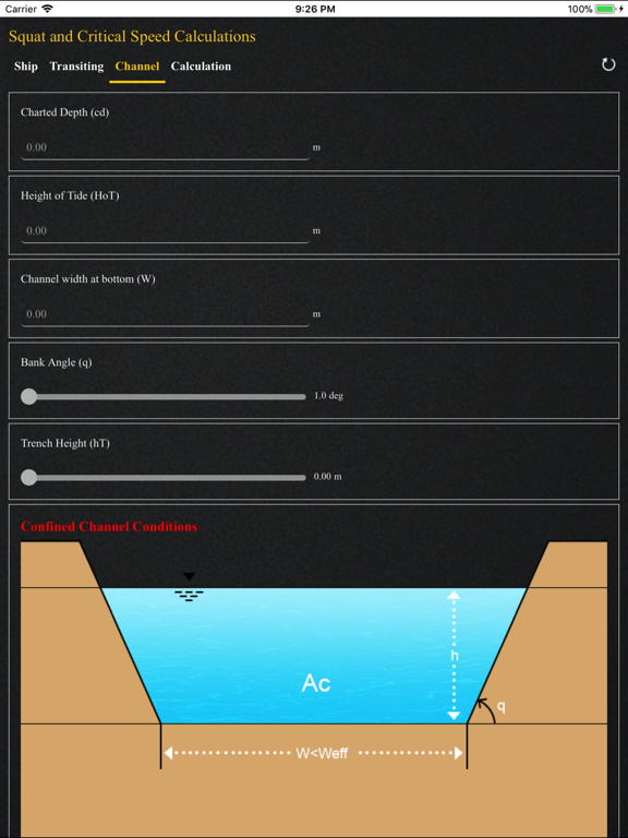 Screenshot #5 pour Ship Squat Calculator