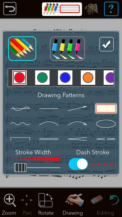 Music Lesson NotePad Screenshot