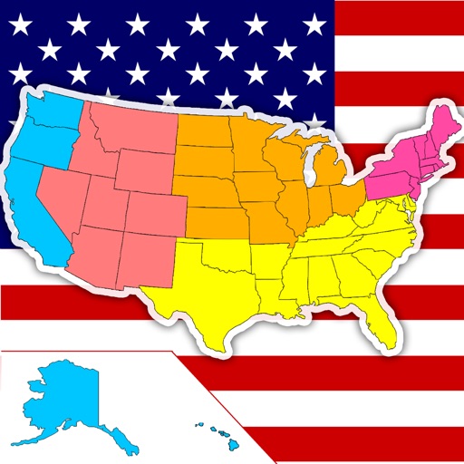 USA States Map Puzzle by JapanCase.com