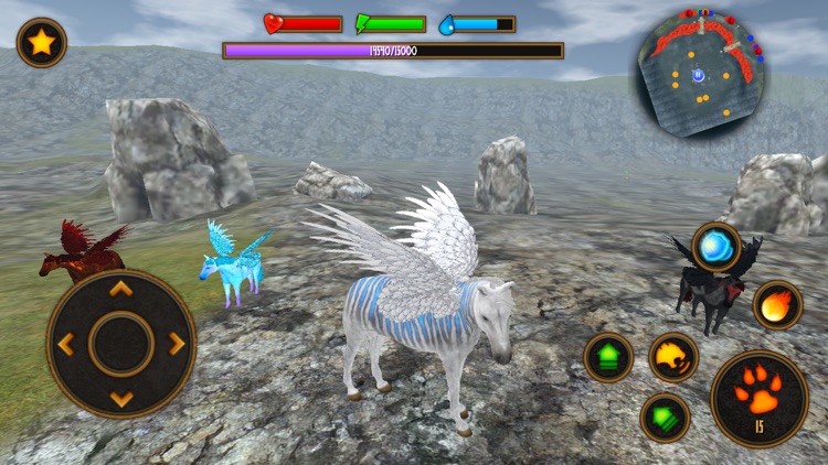 Clan of Pegasus - Flying Horse screenshot-4