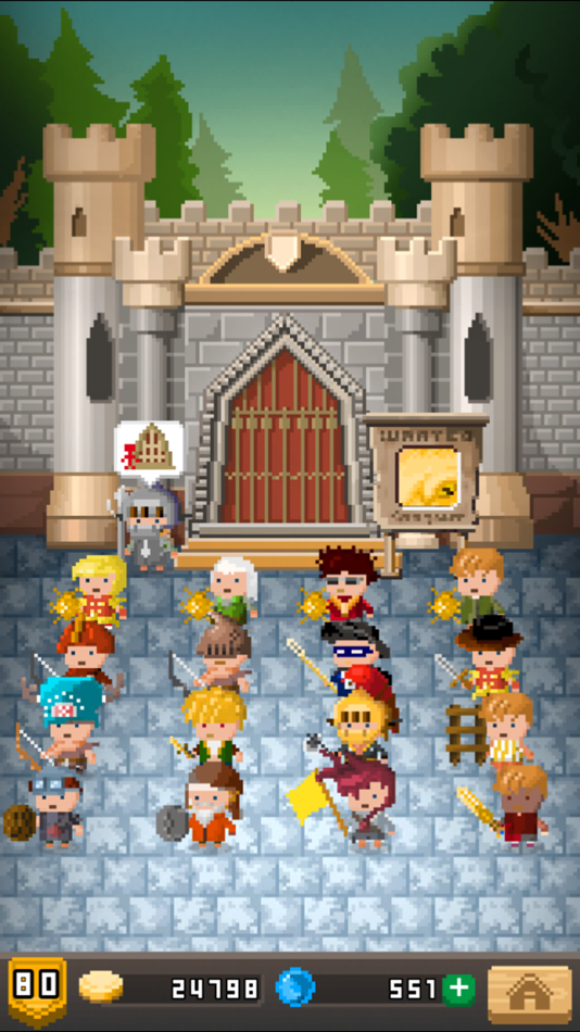 #4. Blacksmith Story - Original (iOS) 由: MakeBestGame
