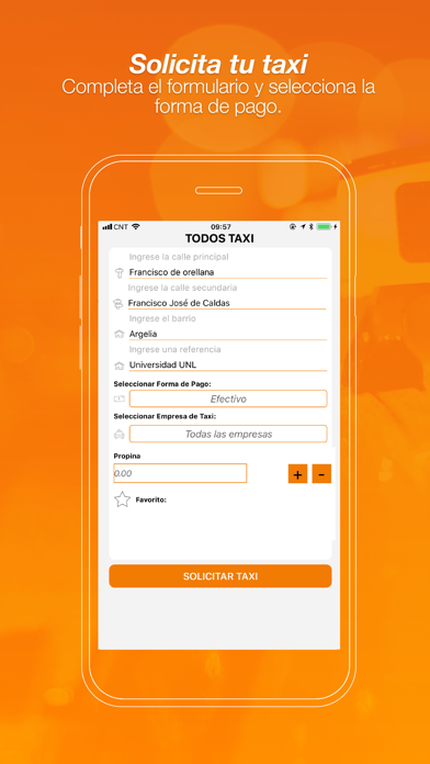 Ktaxi, una app de Clipp Screenshot