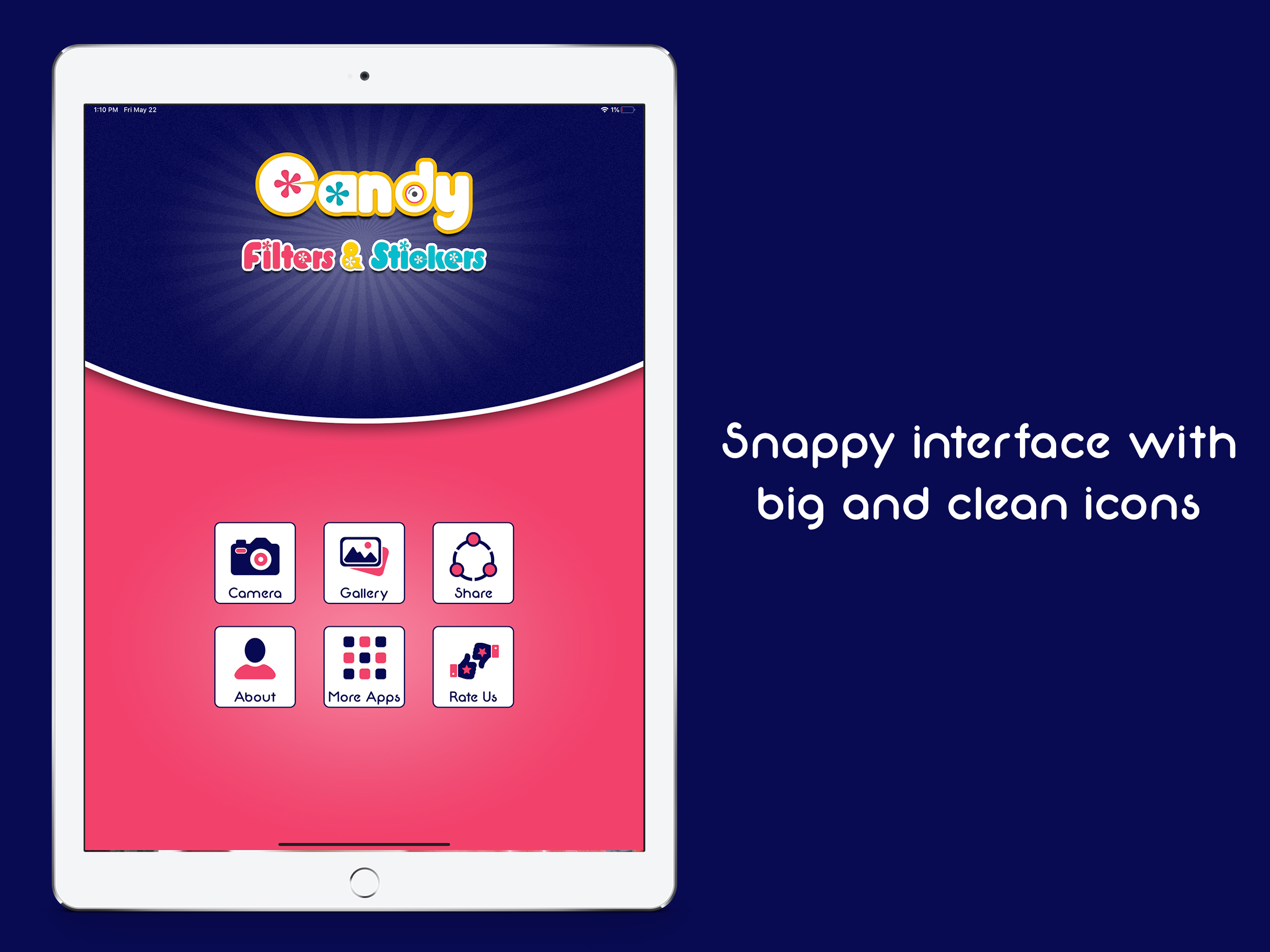 Candy Photo Filters & Stickers