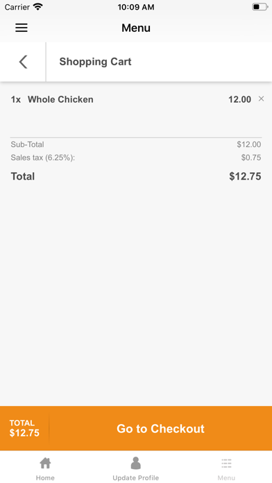 App screenshot