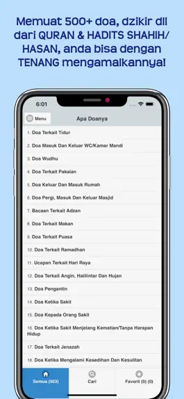 Game screenshot Apa Doanya: Doa & Dzikir mod apk