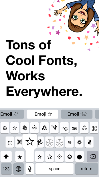 Fonts <3 Keyboard & Emojis screenshot 3