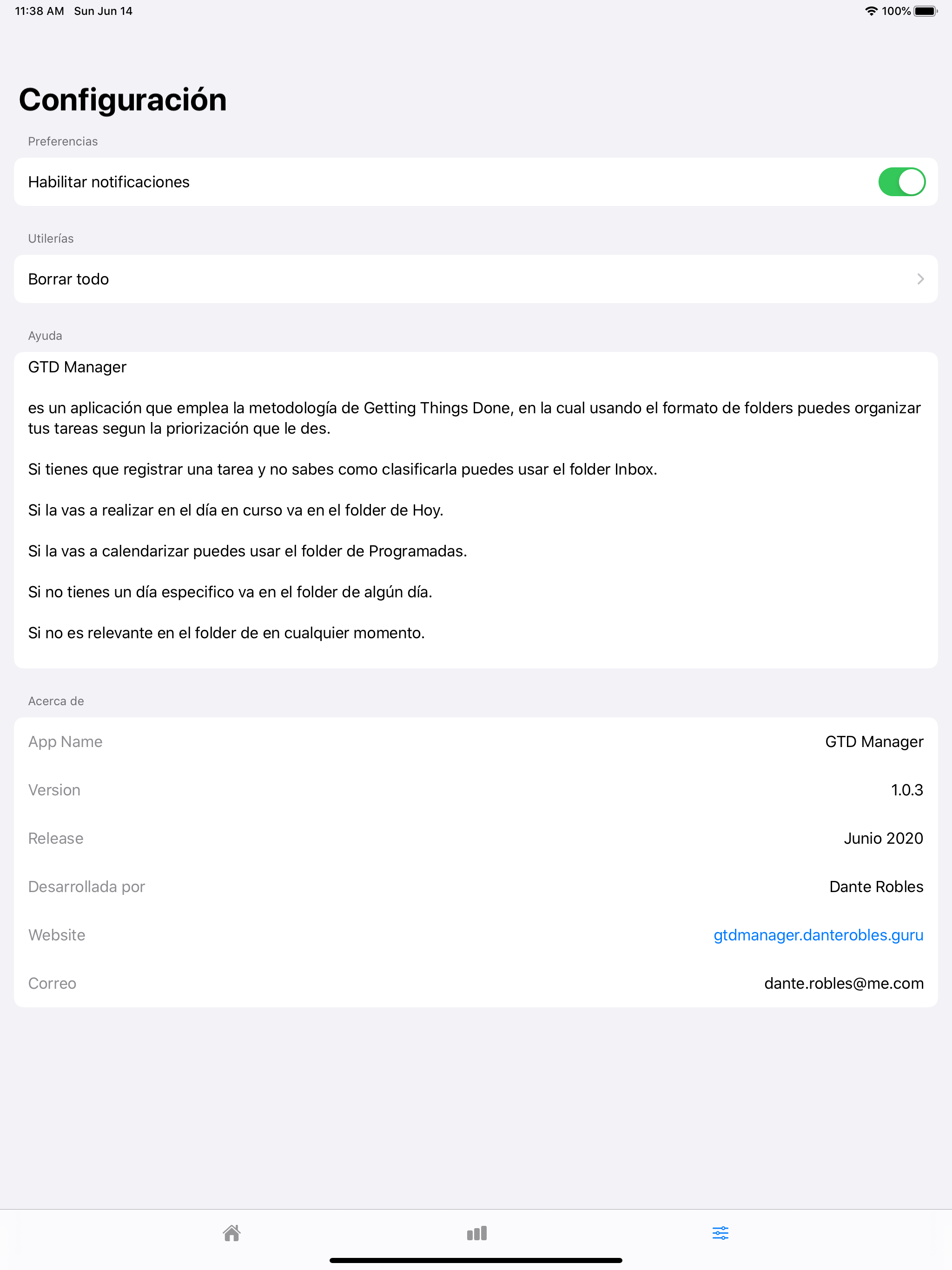 GTD Manager