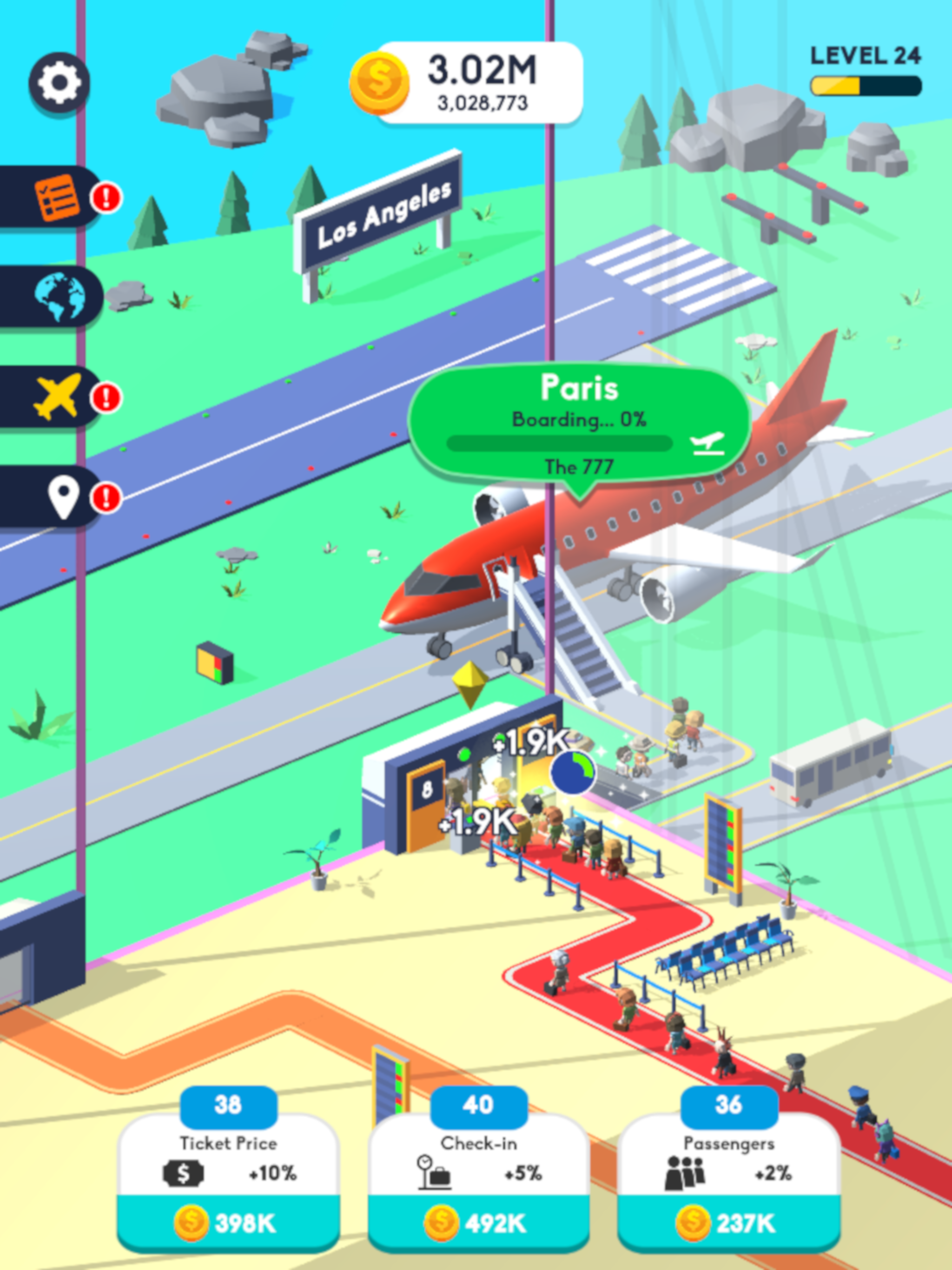 Idle Airline Inc.