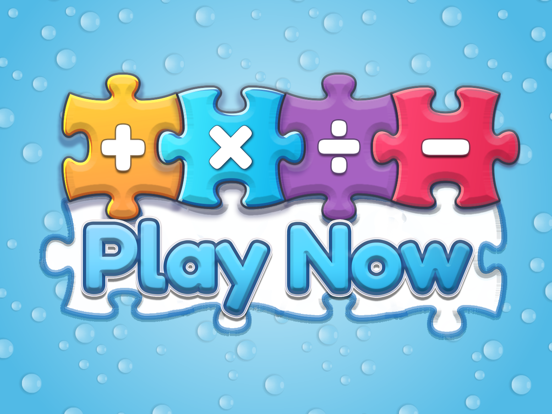 My Math Puzzles Flash Cards iPad screenshot
