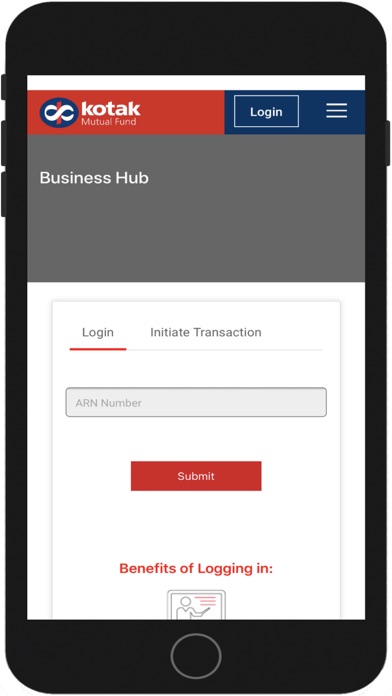 Kotak Business Hub Screenshot