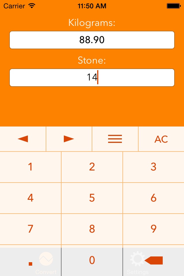 Stone To Kilograms screenshot 2