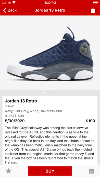 Screenshot #6 for J23 - Release Dates & Restocks
