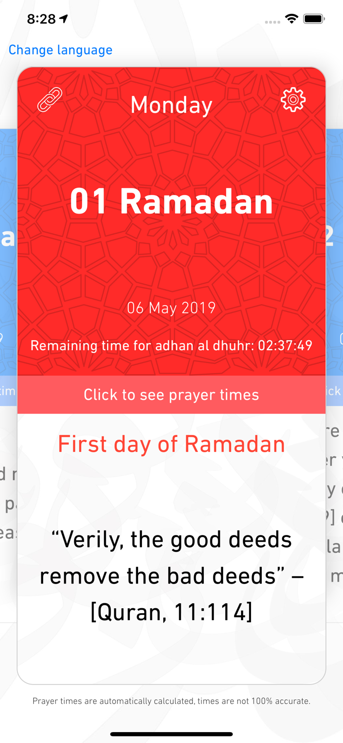 Imsakyet Ramadan 2021