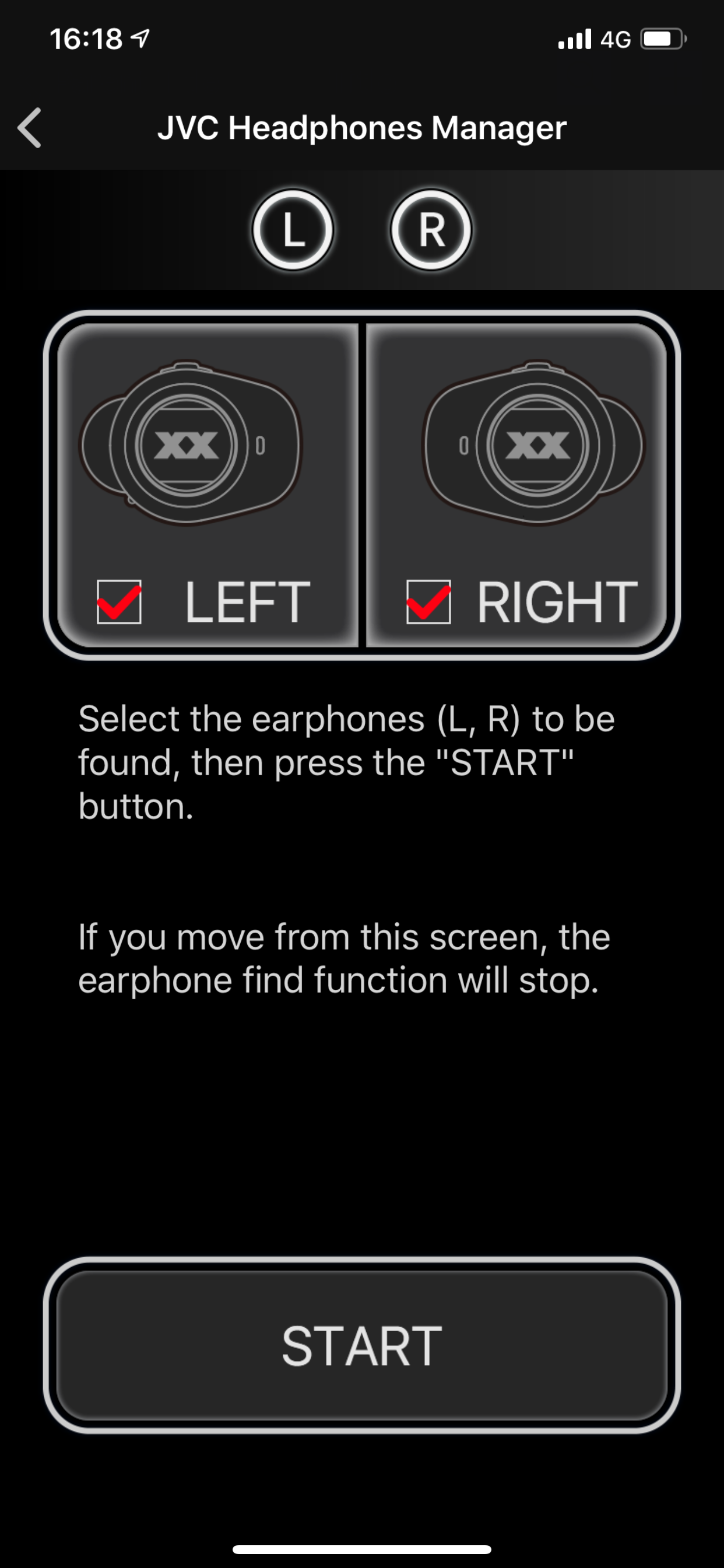 JVC Headphones Manager screenshot 4