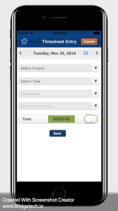 AccountSight Time and Expense screenshot 2