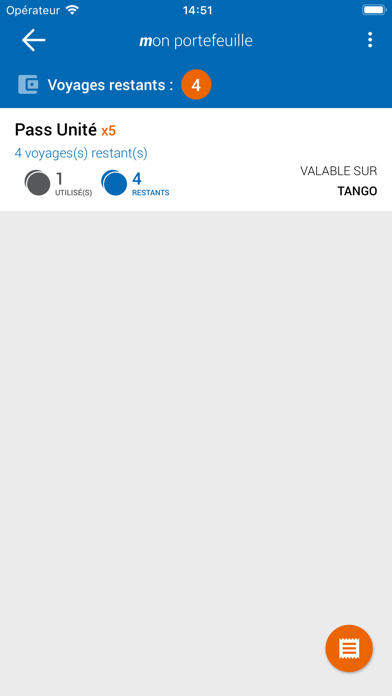 MTicket Tango Screenshot