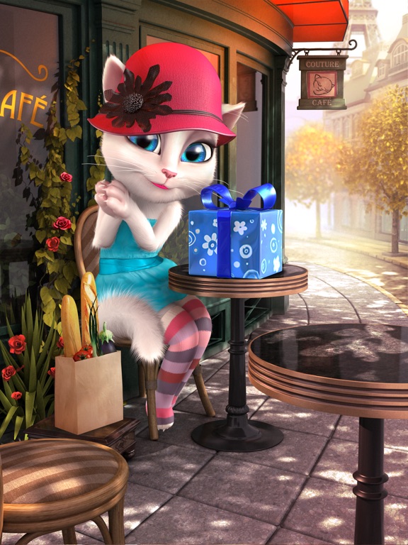 Talking Angela for iPad screenshot 2