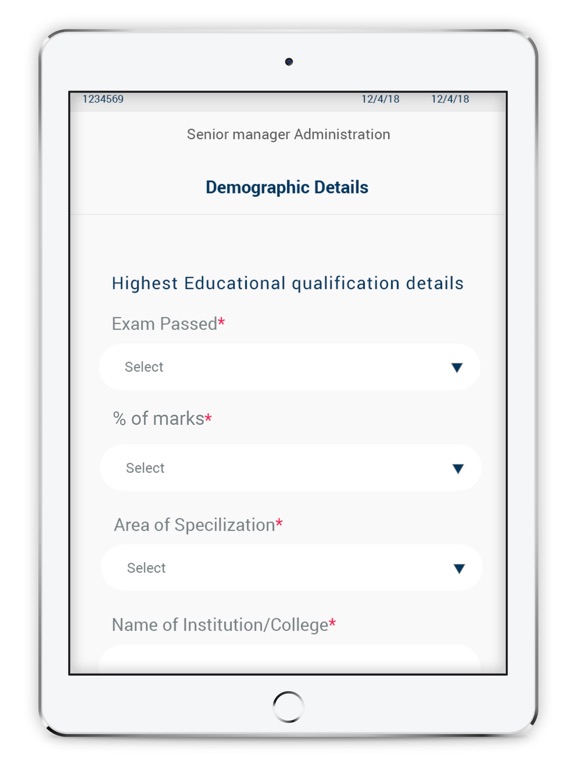 Screenshot #5 pour EasyTalent Mobile application